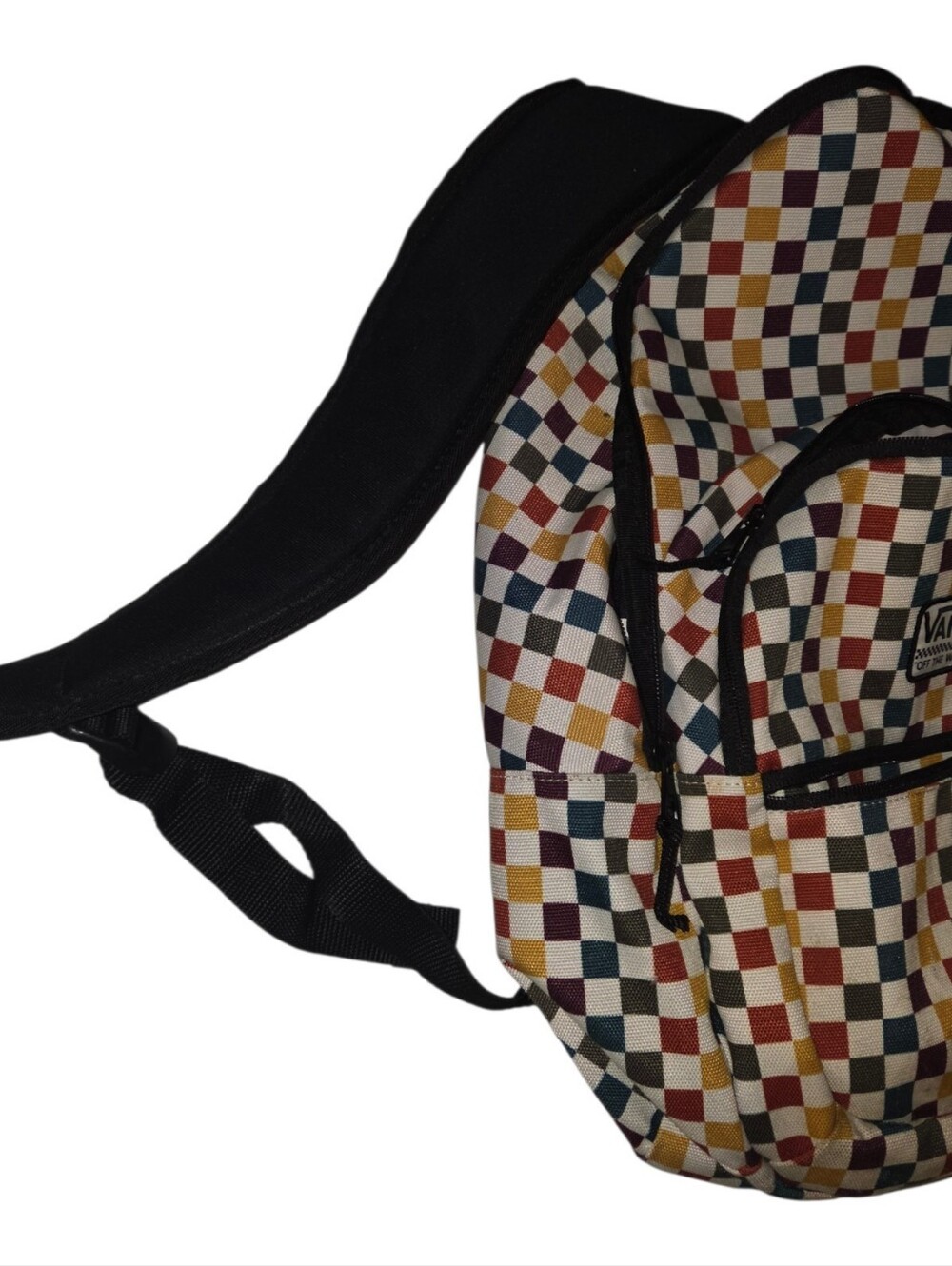 Vans Checkerboard Multi-Color Backpack - Picture 9 of 10